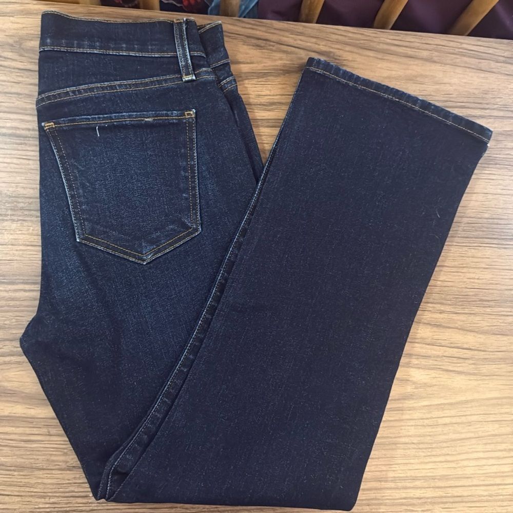 No Brand Womens High Rise Bootcut Denim Jeans
